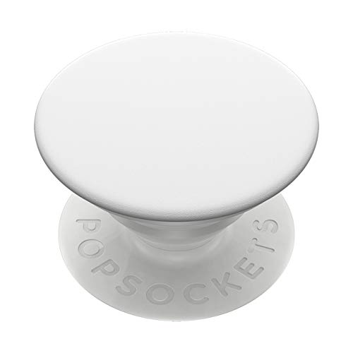 Book Cover PopSockets: PopGrip with Swappable Top for Phones and Tablets - White