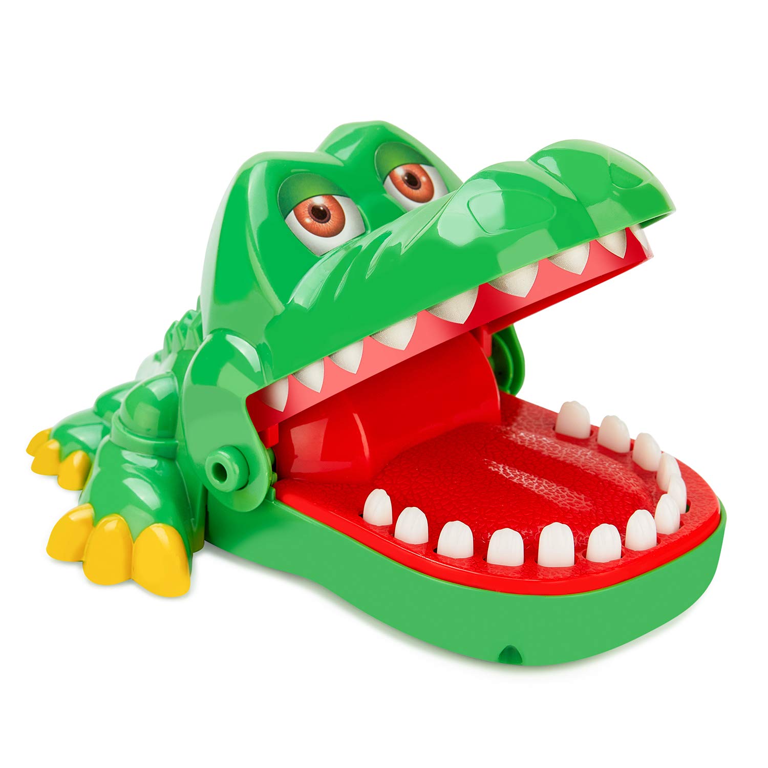 Book Cover Crocodile Teeth Toys Game for Kids, Crocodile Biting Finger Dentist Games Funny Toys, 2020 Version Ages 4 and Up