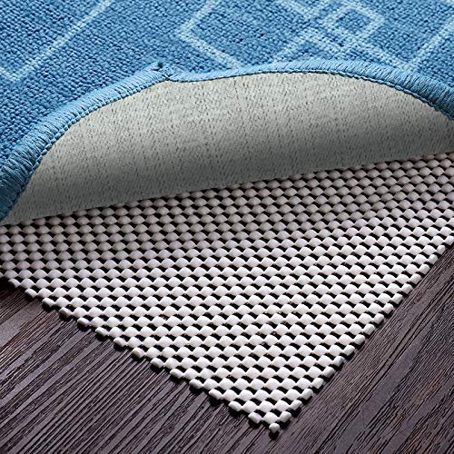 Book Cover Veken Non-Slip Rug Pad Gripper 5 x 7 Feet Extra Thick Pad for Any Hard Surface Floors, Keep Your Rugs Safe and in Place