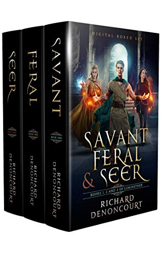 Book Cover Savant, Feral & Seer: The First 3 Books in the Luminether Epic Fantasy Series