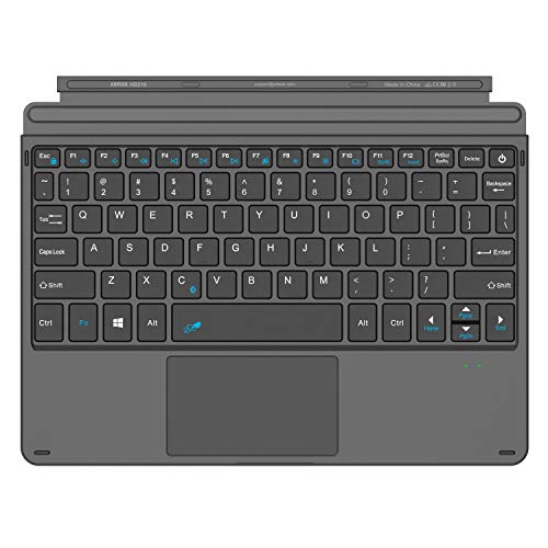 Arteck Microsoft Surface Go Type Cover, Ultra-Slim Portable Bluetooth Wireless Keyboard with Touchpad Built-in Rechargeable Battery