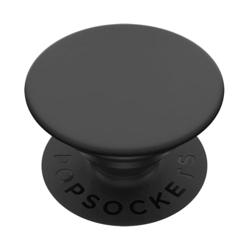 PopSockets PopGrip - Expanding Stand and Grip with Swappable Top - Black