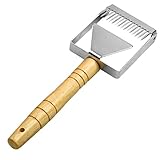 KINGLAKE Honey Uncapping Fork Iron Honeycomb Honey Scraper Wooden Handle Beekeeping Beekeeping Equipment Tool