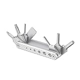 SMALLRIG Folding Tool Set with Screwdrivers and Hex Key Wrenches, Seven Functional Tools Included (Silver) - AAK2213D
