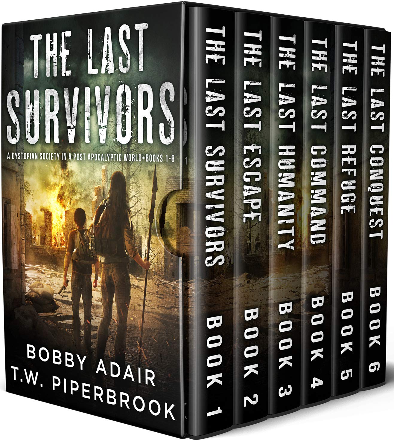 Book Cover The Last Survivors Box Set: The Complete Post Apocalyptic Series (Books 1-6)