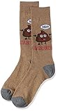 K. Bell Socks Men's Play on Words Novelty Crew Socks