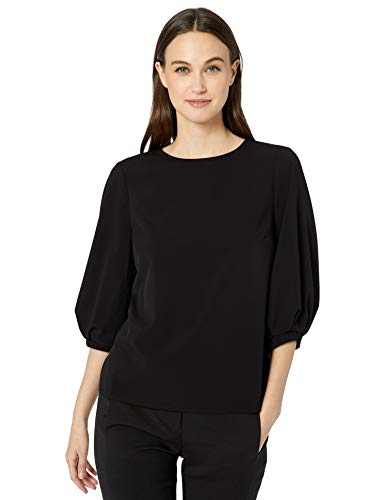 Amazon Brand - Lark & Ro Women's Three Quarter Sleeve Blouse