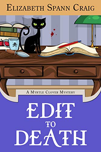 Book Cover Edit to Death (A Myrtle Clover Cozy Mystery Book 14)