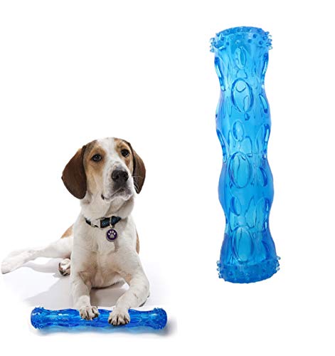 SUCCESS Dog Chew Toys for Aggressive Chewers, Durable Dog Chew Bone Toys for Boredom, Pet Chew Toy with Convex Design, for Medium and Large Dogs Tooth Cleaning, 11.02x 1.97x 7.97