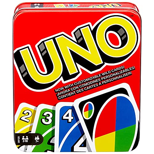 Book Cover Mattel Games: The Official Uno Tin [Amazon Exclusive]