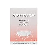 (5 Patches) CrampCareH PMS/Menstrual Cramps Relief Heat Patch with Wide Wings, FDA Registered