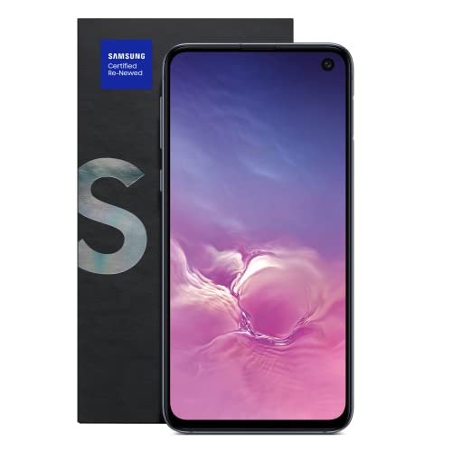 Samsung Galaxy S10e, 128GB, Prism Black - GSM Carriers (Renewed)