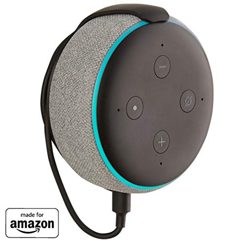 Book Cover Made for Amazon Mount for Echo Dot (3rd Gen) - Black