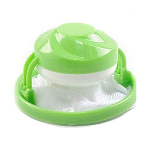 Tulas Washing Machine Lint Hair Catcher Removal Floating Mesh Pouch Laundry Filter Bag for Home