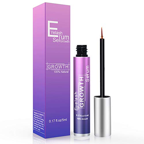 PHOEBE Eyelash Growth Serum,Lavish Lash Growth Serum Lash Boost Enhancer-for Longer,Thicker Natural Lashes & Eyebrow-Hypoallergenic(5ml)