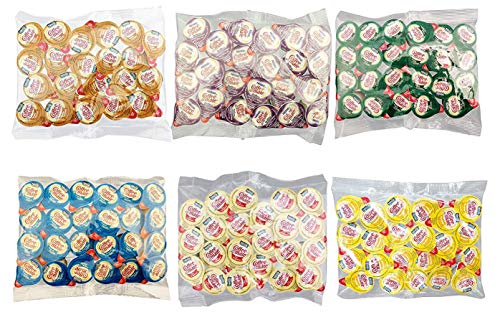 Coffee Mate Liquid Creamer Singles - 6 Flavor Assortment (144 Pack) Custom Leak Resistant Packaging, Delicious Flavors: Original, French Vanilla, Italian Sweet CrÃ¨me, Vanilla Caramel, Irish CrÃ¨me & Hazelnut