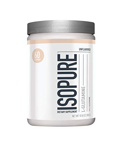 Book Cover Isopure Glutamine Powder 300g, Unflavored