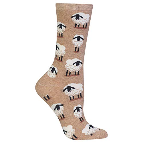 Hot Sox Women's Animal Series Novelty Casual Crew Socks