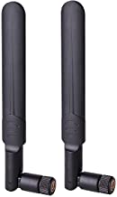 2 x 6dBi 2.4GHz 5GHz Dual Band WiFi RP-SMA Male Antenna+2 x 35CM RP-SMA IPEX MHF4 Pigtail Cable for M.2 NGFF WiFi WLAN Card