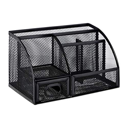 Amazon Basics Mesh Pen Holder Desk Organizer