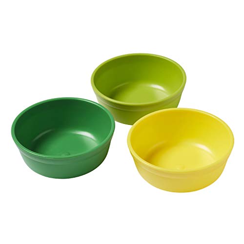 ECR4Kids My First Meal Pal Snack Bowls â€“ BPA-Free, Dishwasher Safe, Stackable Bowls for Baby, Toddler and Child Feeding - 3-Pack, Citrus
