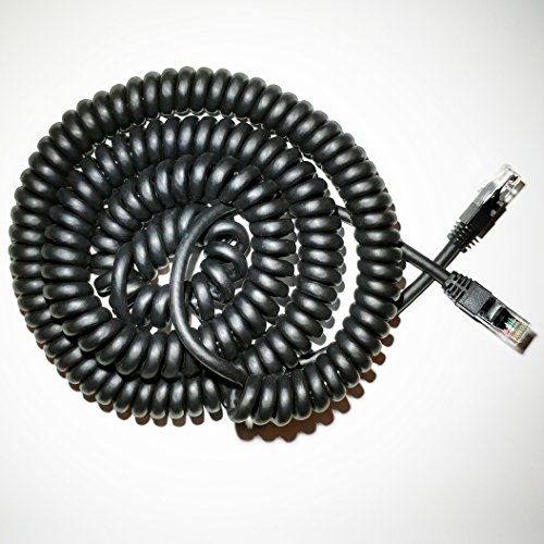 Curlynet Spiral-Coiled Ethernet Cable (4-20 ft.)