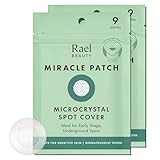 Rael Microcrystal Acne Healing Patch - Pimple Acne Spot Tea Tree Treatment (2 Pack, 18 Patches)