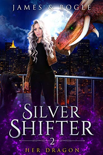 Book Cover Her Dragon: An Urban Fantasy Romance (Silver Shifter Book 2)