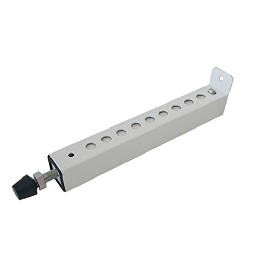 Jeacent A/C Security Window Lock Bar, Door Security Bars - Sturdy Steel, Extends from 7 3/4" to 14 3/8" for Sliding Windows with AC Unit Installed