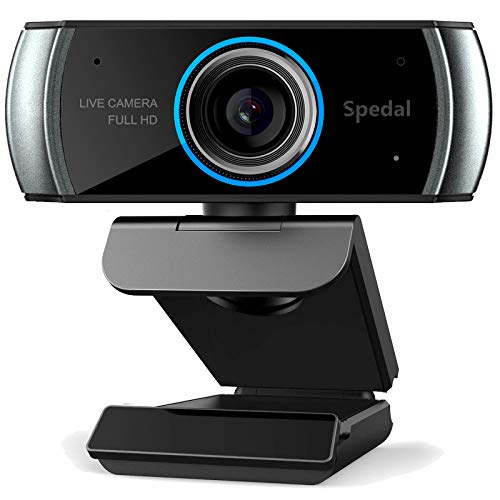 Hd Webcam 1080p with Microphone, USB Webcam for Desktop, Computer, PCï¼ŒMac, Laptop Video Conferencing, Recording and Streaming, Plug And Play with Xbox, Zoom, Skype