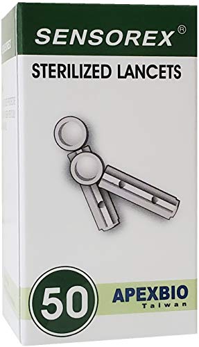 Sterilized Lancets for UASure Lancing Devices - Box of 50 Genuine OEM Replacement Lancets