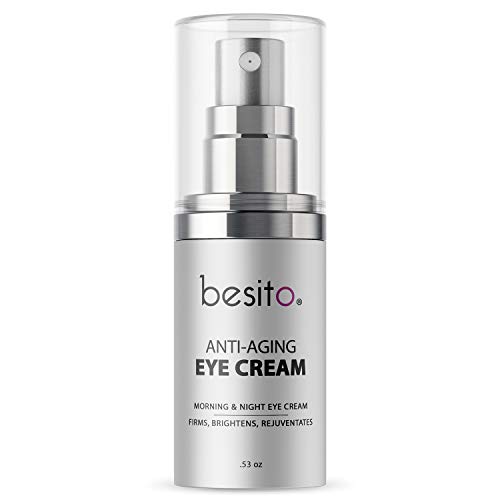 Anti Aging Eye Cream for Dark Circles and Puffiness, Eye Bags, Crow's Feet, Fine Lines, and Sagginess