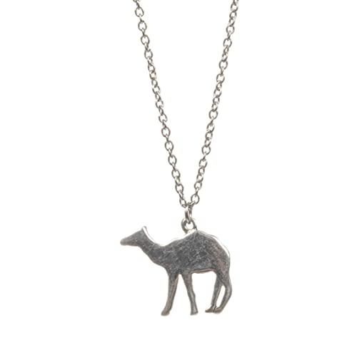 Shag Wear Women's Pewter Spirit Animal Silver Pendant Necklace with Gift Envelope