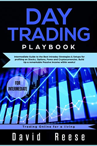 Book Cover Day trading Playbook: Intermediate Guide to the Best Intraday Strategies & Setups for profiting on Stocks, Options, Forex and Cryptocurrencies. Build Up ... within weeks! (trading Online for a Living)
