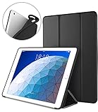 DTTO iPad Air 3rd Generation 10.5'' 2019 Case, [Gentle Series] Smart Cover Trifold Stand Soft Back Cover for iPad Air 3rd Gen 2019/iPad Pro 10.5 2017 [Auto Sleep/Wake], Black