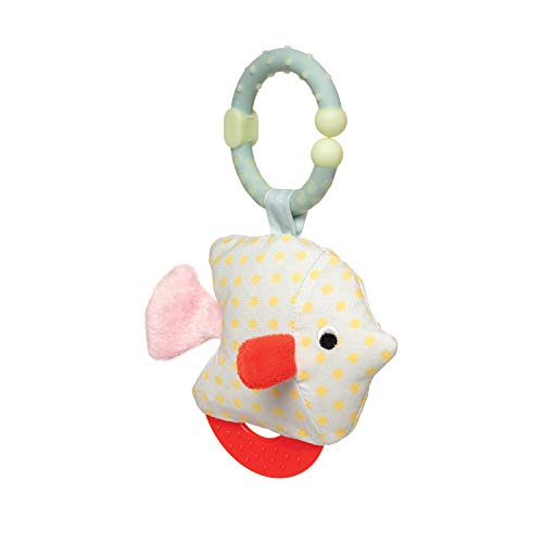 Manhattan Toy Under The Sea Fish Teether & Crinkle Travel Toy