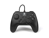 PowerA Wired Gaming Controller for Nintendo Switch, Black (Officially Licensed)