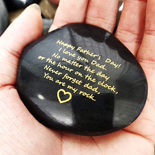 Father's Day Gift from Daughter or Son Happy Father's Day You are My Rock Rare Unique Gift (Color Random)