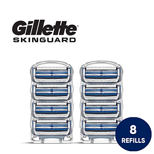 Gillette SkinGuard Men's Razor Blades for Sensitive Skin - 8 Refills