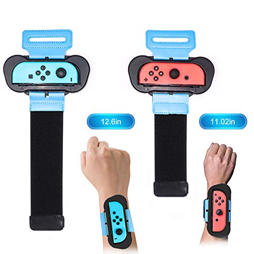JOYTORN Just Dance 2019-Dance Kids Comfortable Wristband for Nintendo Switch,Adjustable Elastic Strap for Adults and Children,2 Pack