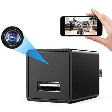 Hidden Camera - Spy Camera Charger - Nanny Cam Home Security - Motion Detection Mini Spy Camera Full HD 1080P Spy Camera Supports 32gb microSD Card - No Wi-Fi Needed by Cigplanet