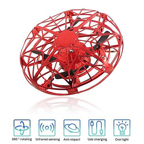Flying Ball for Boys, Remote Control Helicopter Toy for 4-13 Year Old Boy Kids UFO Flying Toy Gift for 7-11 Year Old Boys Girls Birthday Gift for Boys Age 5-10