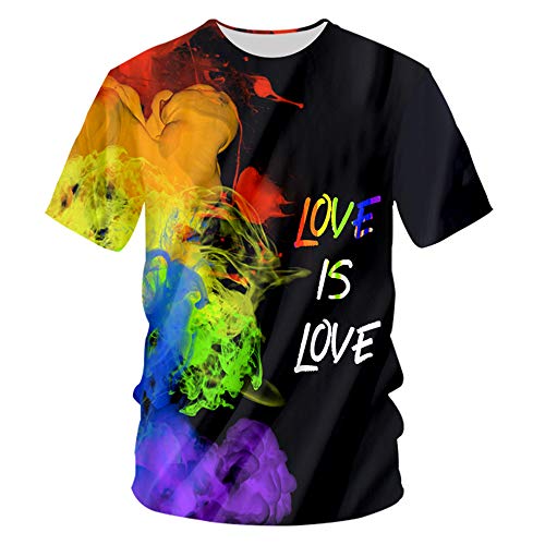 pinata Gay Pride Mens T Shirts 3D Printed Short Sleeve Polyester Top Tees for Men Unisex