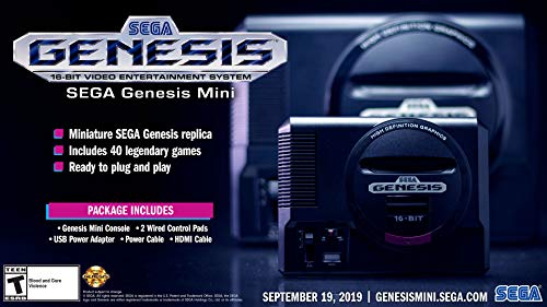 Book Cover Sega Genesis Mini - Genesis