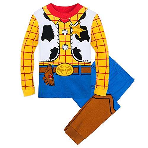 Book Cover Disney Woody Costume PJ PALS for Boys Size 3