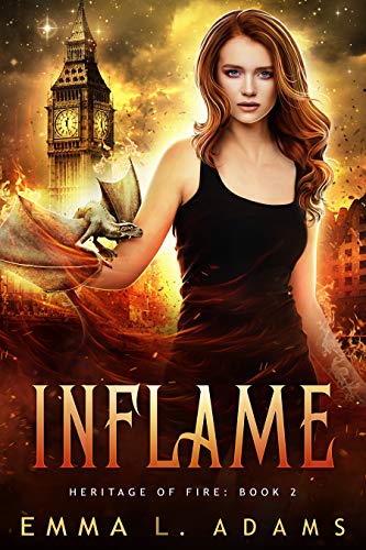 Book Cover Inflame (Heritage of Fire Book 2)
