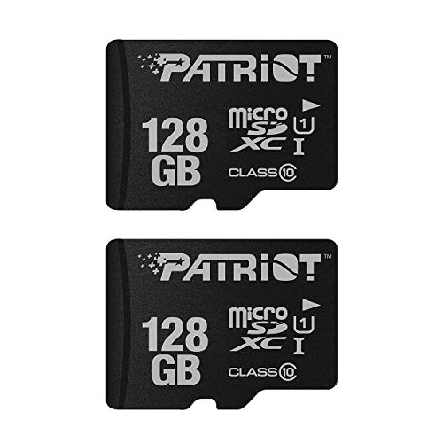 Book Cover Patriot LX Series 128GB High Speed Micro SDXC Class 10 UHS-I, 2-Pack
