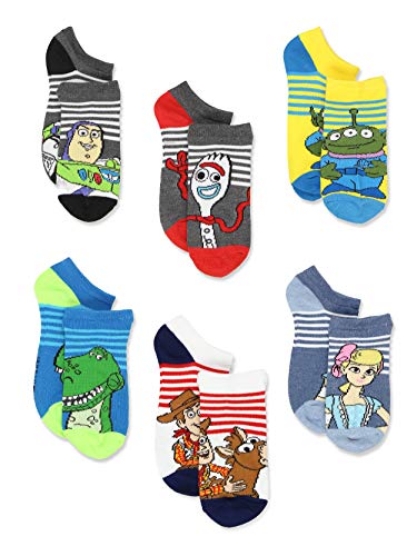 Book Cover Disney Toy Story 4 Toddler Teen Boy's Girl's Adults 6 pack Sock Set