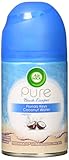 Air Wick Pure Freshmatic Refill Automatic Spray, Pure Florida Keys Coconut Water, 1ct, Air Freshener, Essential Oil, Odor Neutralization, Packaging May Vary