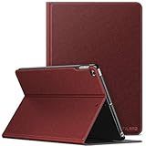 Infiland iPad 9.7 2018/iPad 9.7 2017/iPad Air 2/iPad Air Case, Multiple Angle Stand Cover Compatible with Tablets A1893/A1954/A1822/A1823/A1566/A1567/A1474/A1475/A1476 (Auto Wake/Sleep) (Wine Red)